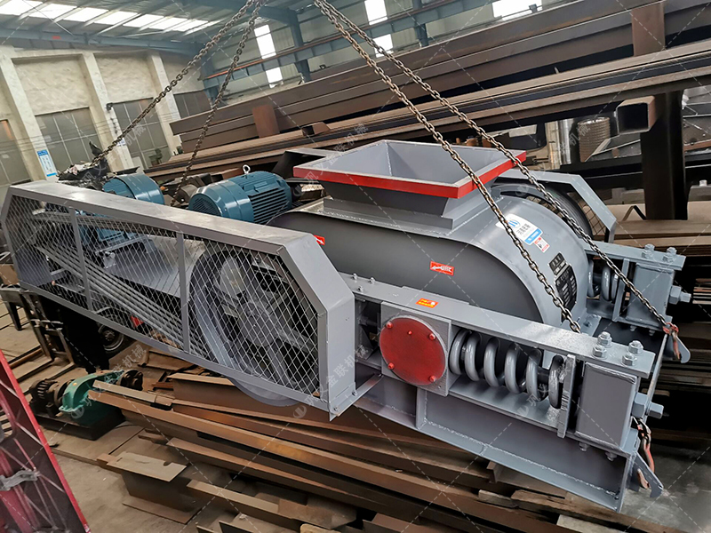 2臺2PGC雙齒輥破碎機發(fā)貨圖片_發(fā)往新疆哈密_破碎原煤